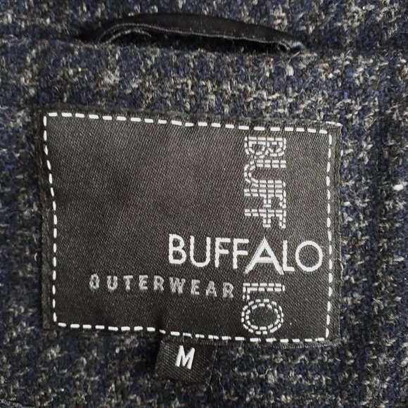 Buffalo Wool Blend Double Breasted Coat - Picture 6 of 13